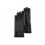 Black polka dot gloves - Isotoner