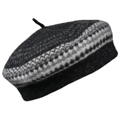 gray beret