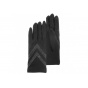 Black woollen gloves -Isotoner
