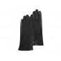 Women's gloves Tactile Leather Black - Isotoner