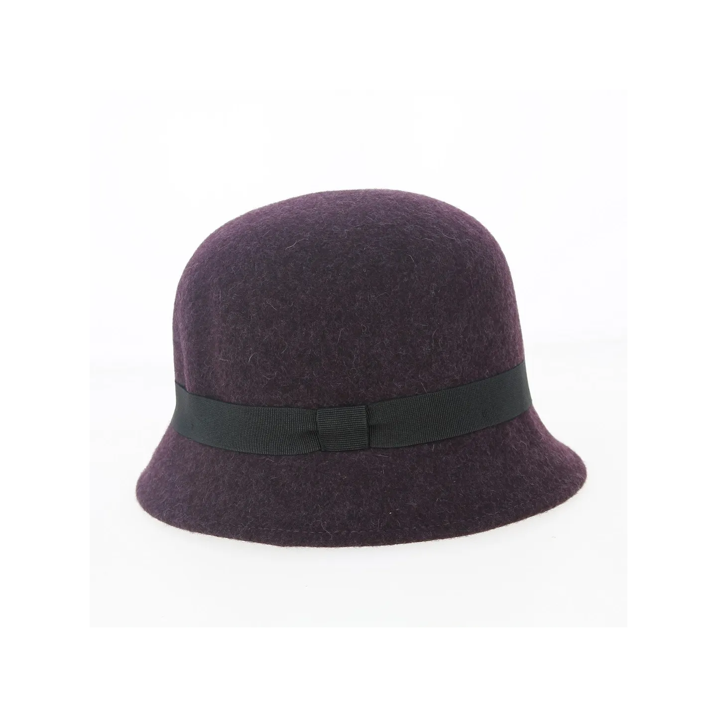 Chapeau cloche feutre laine Taffta Reference : 11323 | Chapellerie Traclet