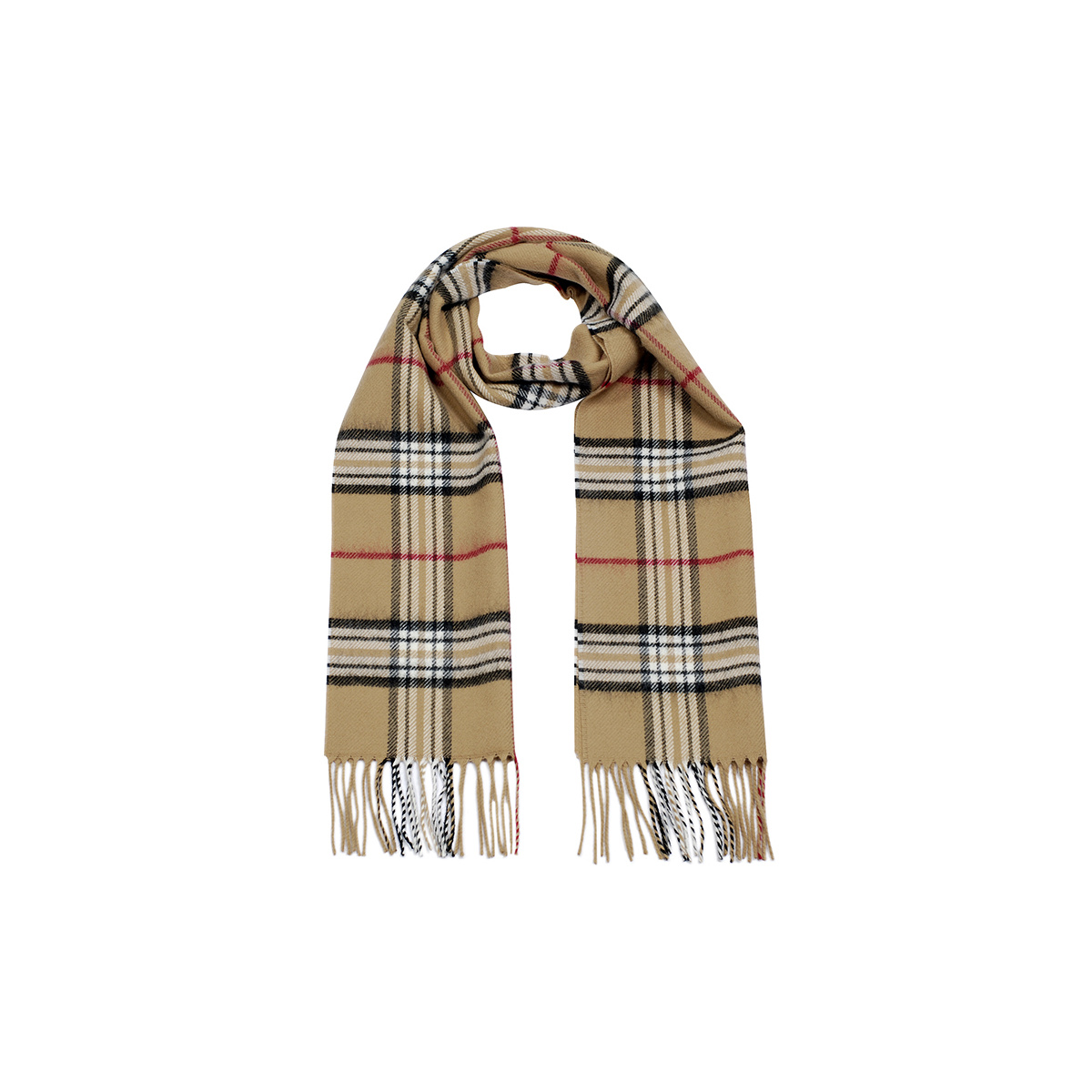 Scarf with checks Reference : 871 | Chapellerie Traclet