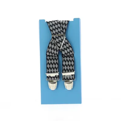 Black and white fancy suspenders Reference: 11394 | Traclet Hat Shop