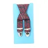 Bretelle fantaisie style bandana - Rouge Reference : 11405 | Chapellerie Traclet