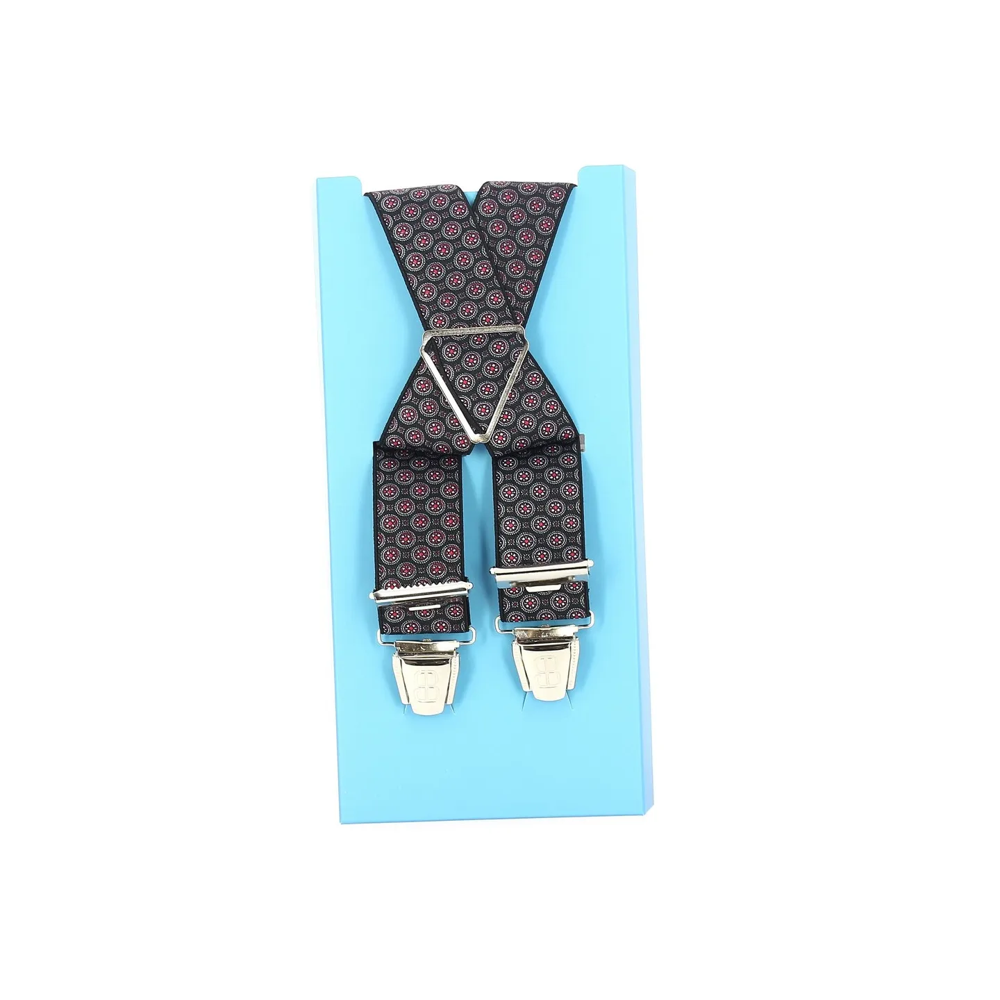 Fancy Suspenders - Black round Reference: 11408 | Chapellerie Traclet