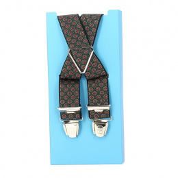 Fancy suspenders - green round