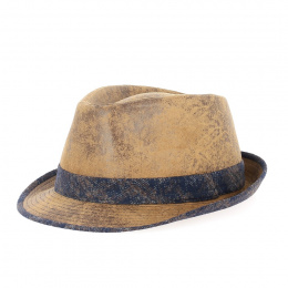 brown trilby hats