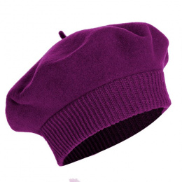 Beret Parisienne Héritage by Laulhère - Violet