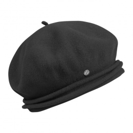 Chopin Heritage Beret by Laulhère - Black