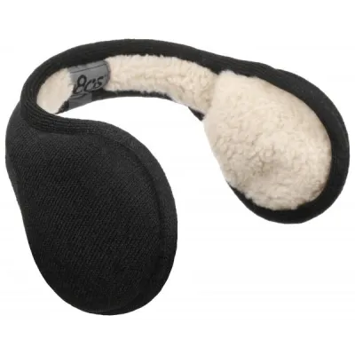 Black Cervin Earmuffs - Traclet Reference: 11447 | Traclet Hat Shop