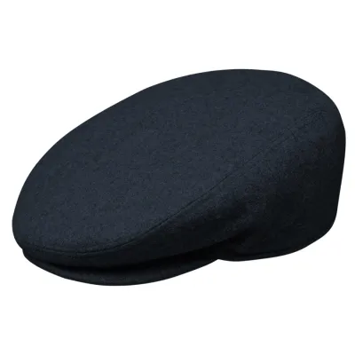 casquette beret plate laine kent uni marine - casquette homme Reference : 7194 | Chapellerie Traclet
