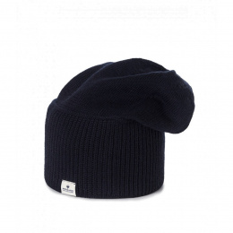 Paris Black Oversized Beanie made in France - Pipolaki