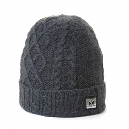 Short Beanie Paule Anthracite - Pipolaki
