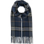 Glasgow Blue Jean checkered scarf - Traclet