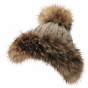 Princess Fur Pompom Beanie - Pipolaki