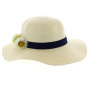Capeline Pâquerette: French creation, model from the workshops of Chapellerie TRACLET