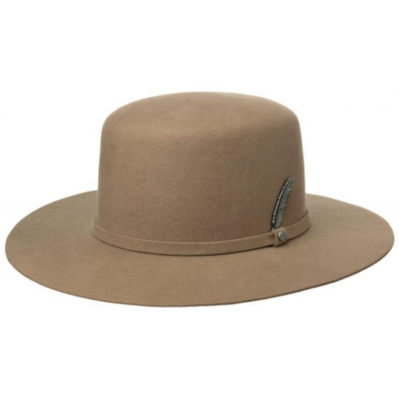 Beige Wool Felt Amish Hat - Stetson