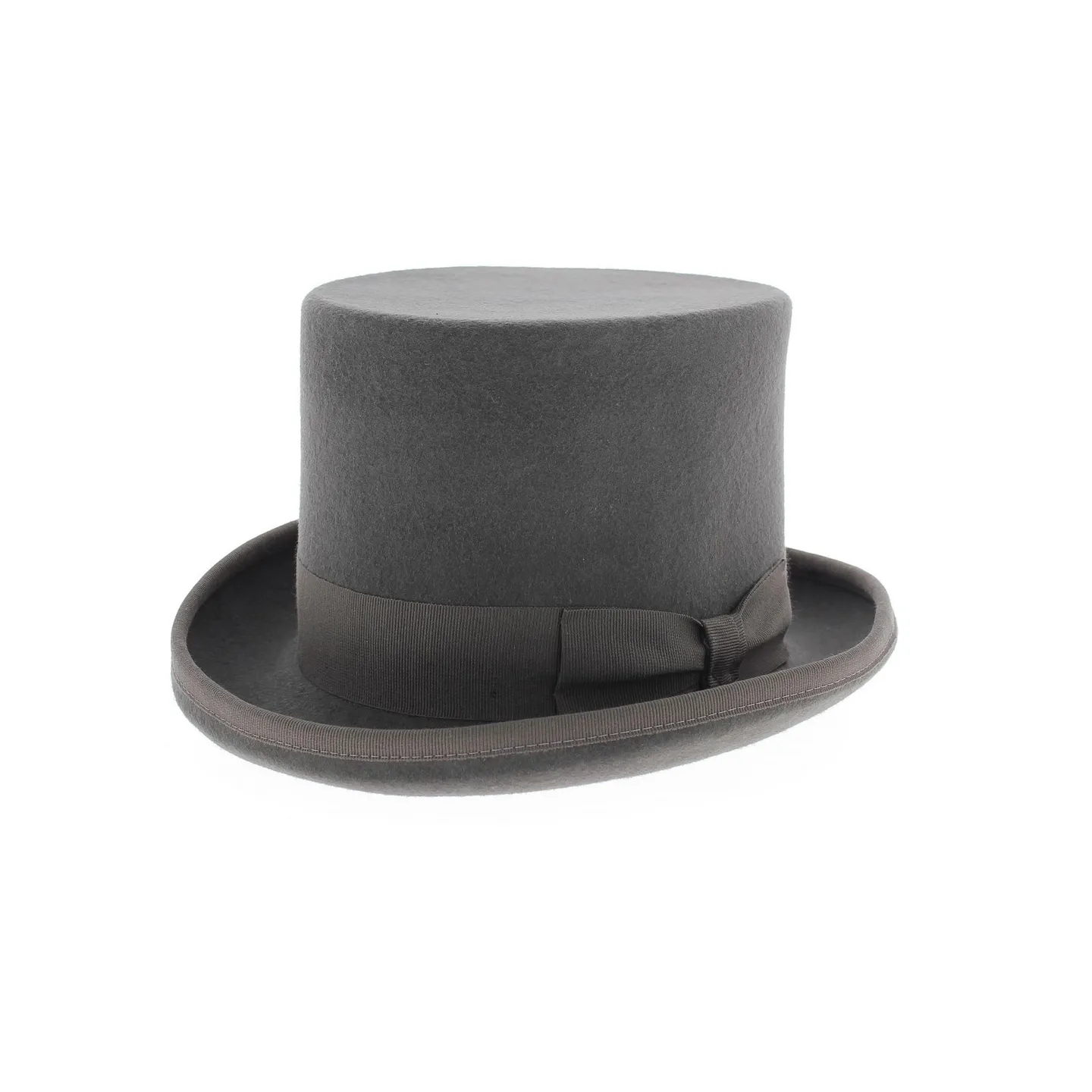 Chapeau Haut De Forme Feutre Laine Gris - Guerra Reference : 11465 | Chapellerie Traclet