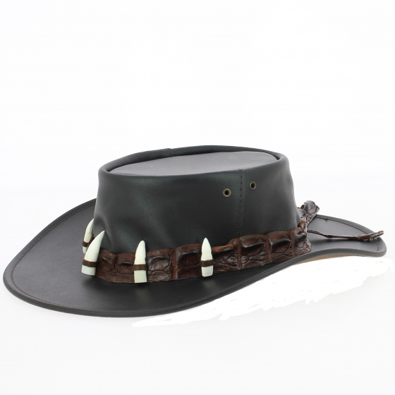 Leather Hat Creeks Croc Tooth