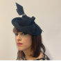 Bibi Hat - Zita Felt Headband Black - Traclet