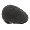 Princeton Flat Cap Anthracite Leather - Aussie Apparel Reference: 11482 | Traclet Hat Shop