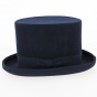 Blue Wool Felt Top Hat - Guerra