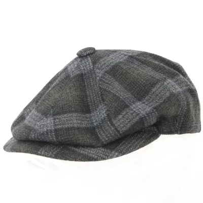 Casquette Arnold Montana Anthracite & Kaki - Traclet Reference : 4069 | Chapellerie Traclet
