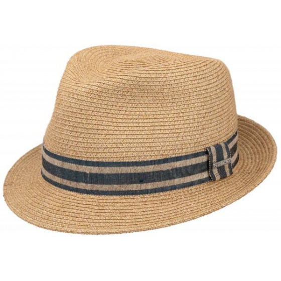 Richmond straw Raffia Stetson hat
