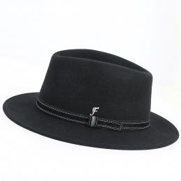 Chazelles-sur-Lyon Black Traveller Hat - Flechet