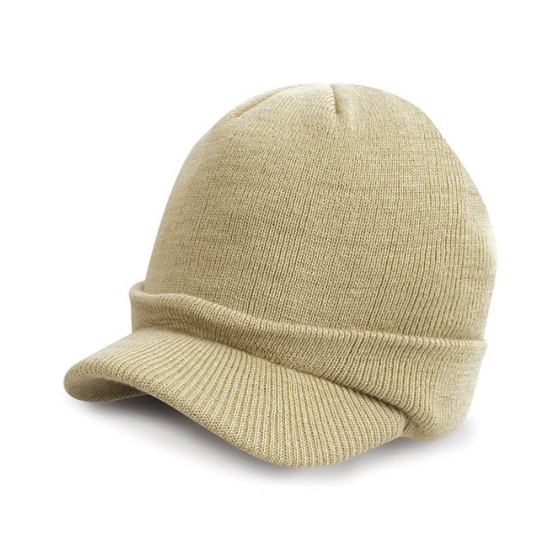 Holdtein Haiku Beige Cap Beanie - Traclet