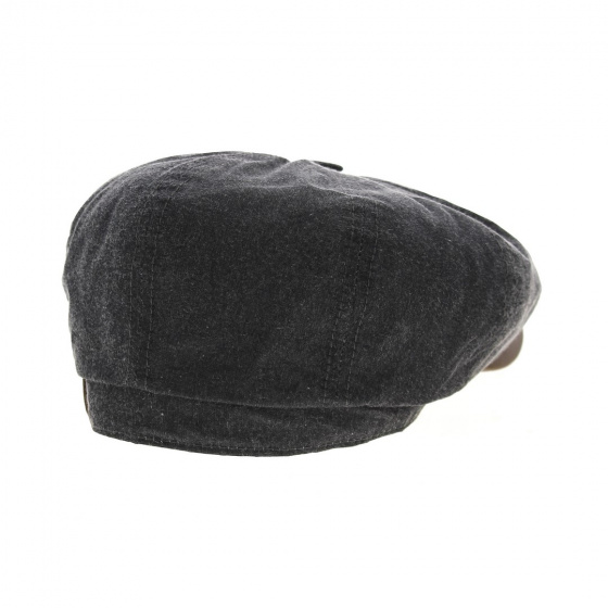 Hatteras Waxed Galaxy Grey Cap - Stetson Hatteras Waxed Galaxy Grey Cap - Stetson