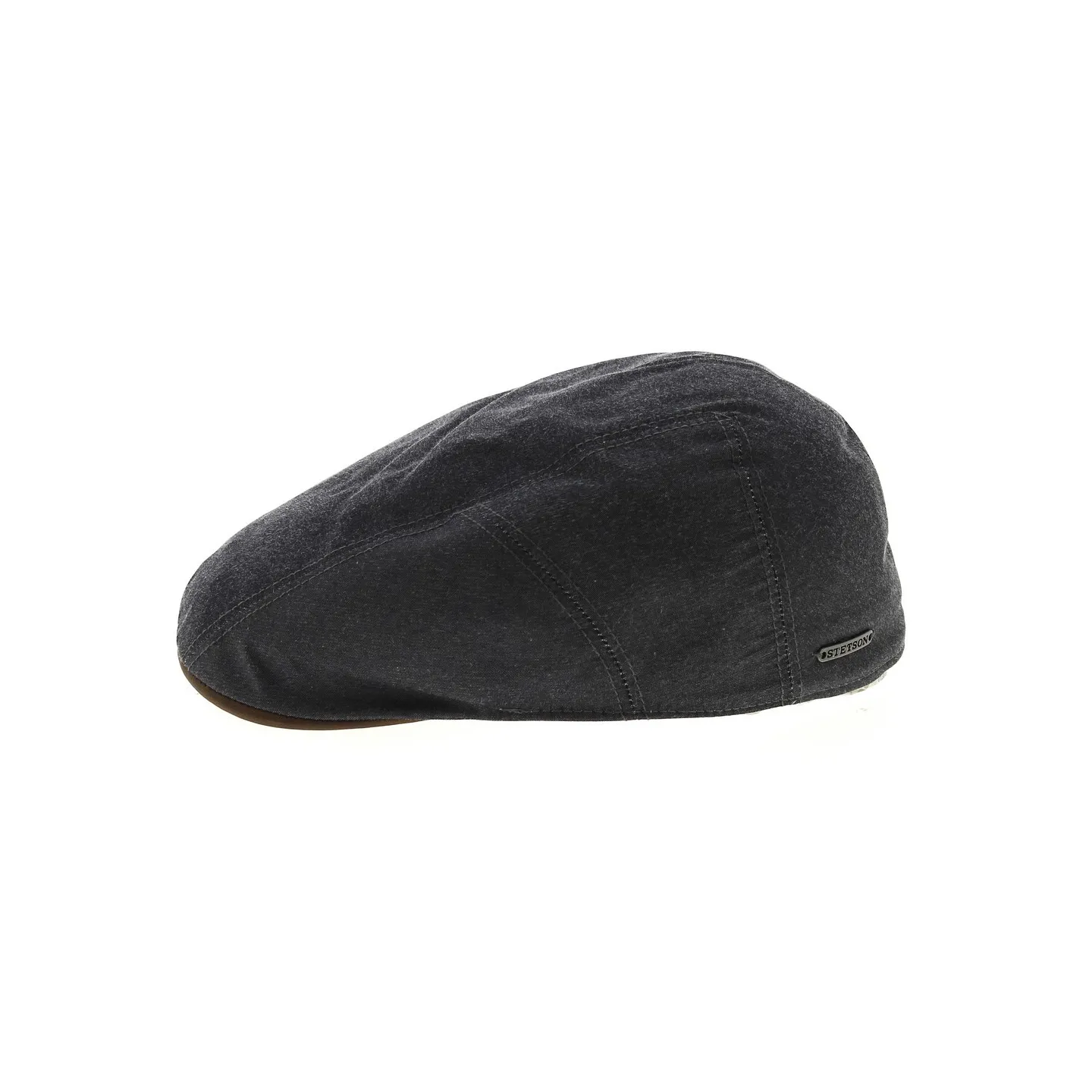 Casquette Bec de Canard Ohio Waxed Grise - Stetson Reference : 11485 | Chapellerie Traclet