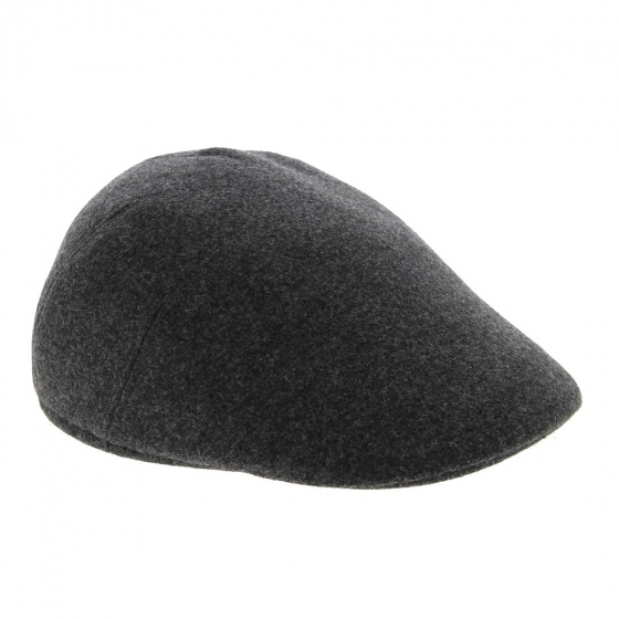 Grey Polo cap with ear flaps - Crambes