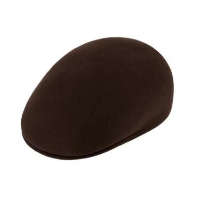 Casquette Bombée Ascot Marron en laine - Traclet Reference : 9701 | Chapellerie Traclet