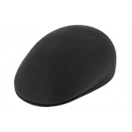 Ascot Anthracite Wool Cap - Traclet
