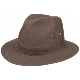 Chapeau Traveller Virginia Coton Biologique Marron - Stetson