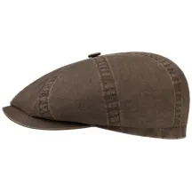 Casquette Hatteras Coton Biologique Marron UPF 40+ - Stetson Traclet Marron Reference : 2334 | Chapellerie Traclet