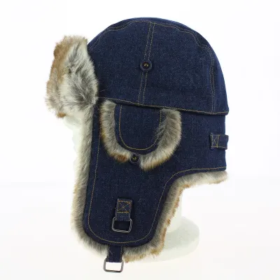 Denim trapper hat Reference: 11510 | Traclet Hat Shop
