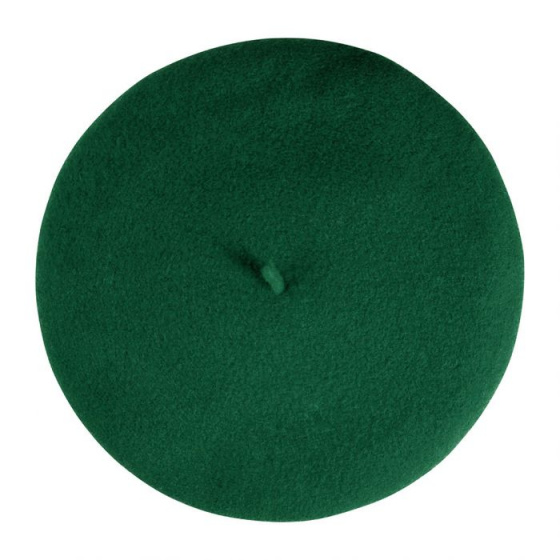 Paris Wool Beret Legion Green - Heritage by Laulhère