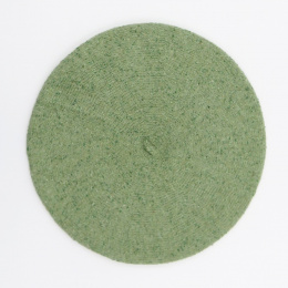 Béret Été Vert Amande Coton Soie & Lin - Le Béret Français