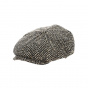 Urban 8-Panel Herringbone Brown Cap - Traclet