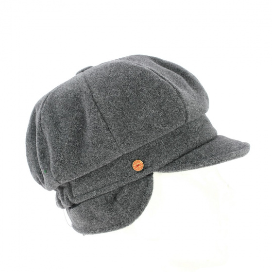 Gavroche Earflap Camilla Plus grey - Mayser