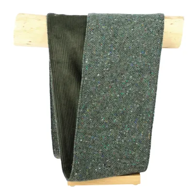 Écharpe Jérôme Laine Donegal Verte Chinée - Hanna Hats Reference : 11536 | Chapellerie Traclet
