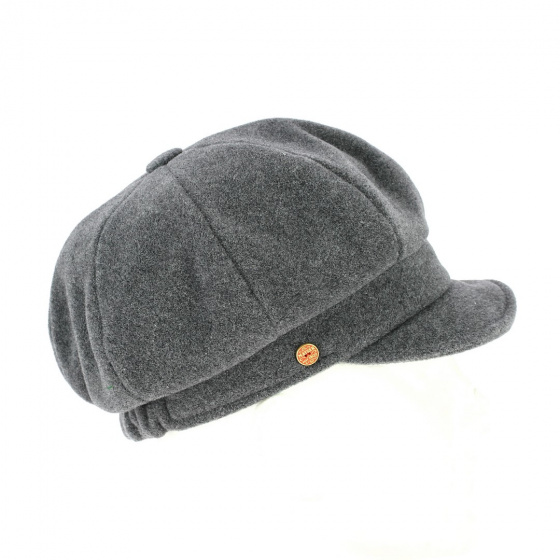Casquette Gavroche Cache-Oreilles Camilla Plus Bordeaux - Mayser