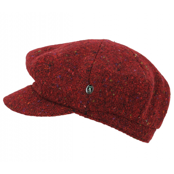 Red Heathered Newsboy Cap Fingal - City Sport