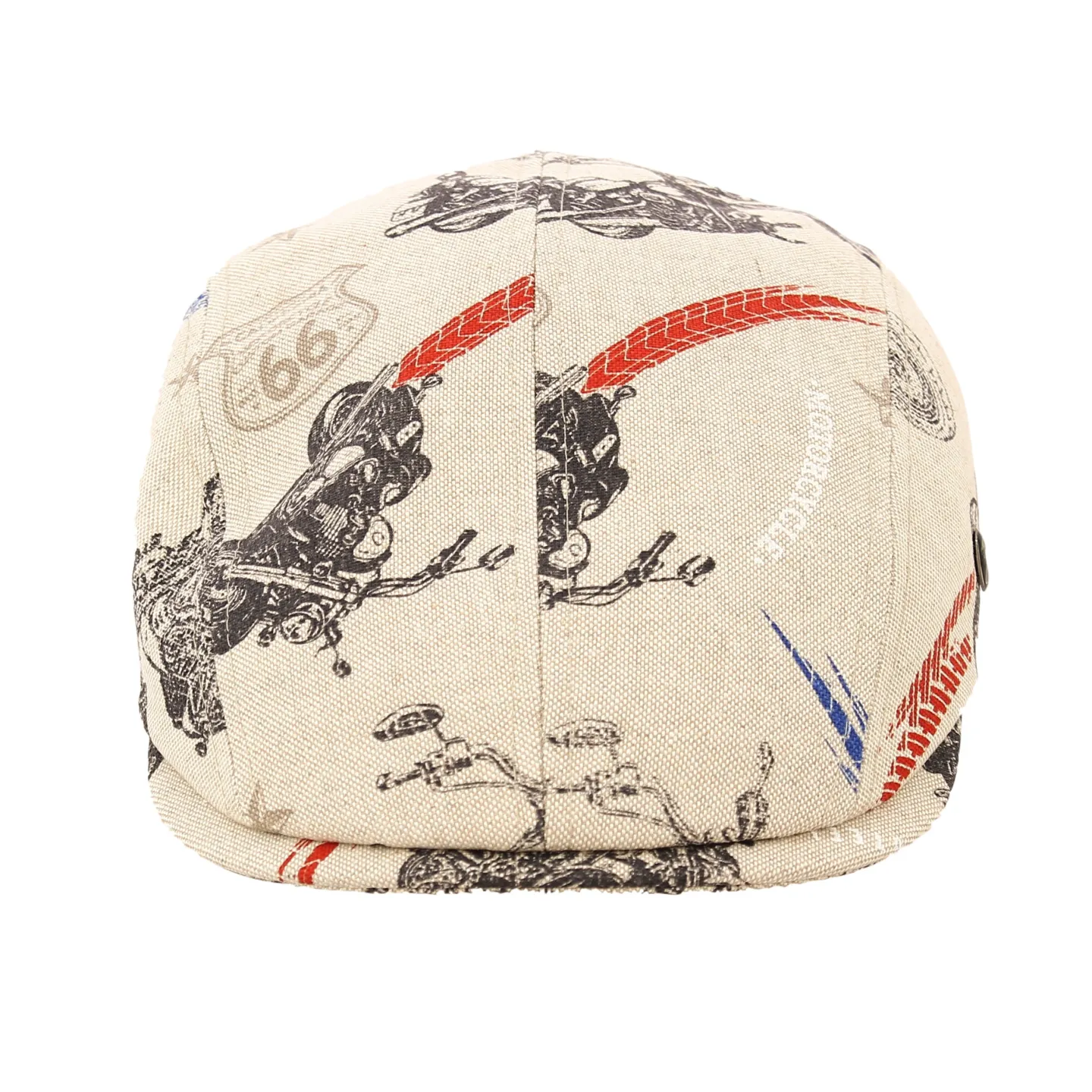 Soft Biker Duck Bill Cotton Cap - City Sport Reference: 11541 | Chapellerie Traclet