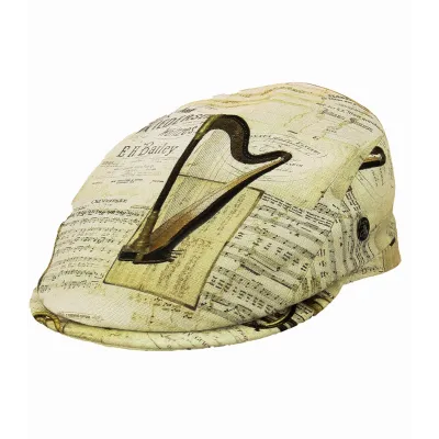 Domed Cap Stripe Music Cotton - City Sport Reference: 11544 | Traclet Hat Shop