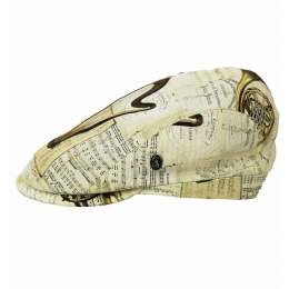 Stripe Music Cotton Swooping Cap - City Sport