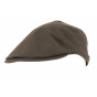 Brown Waterproof Malines Flat Cap - City Sport