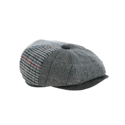 Casquette Dijon fantaisie grise